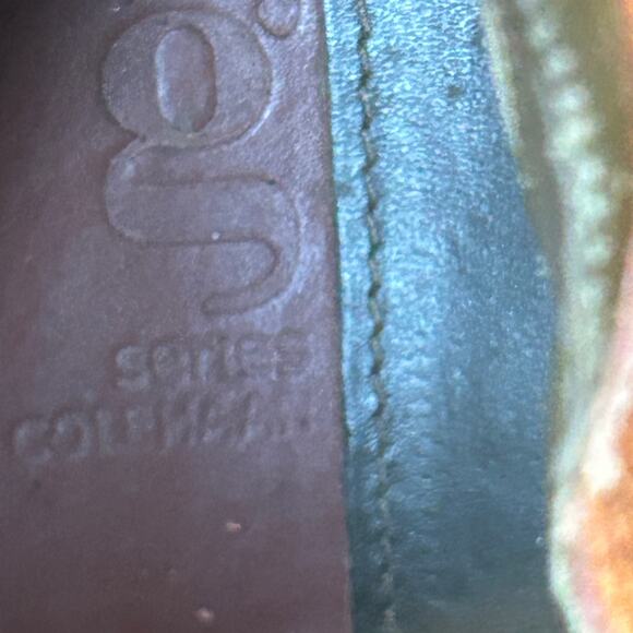 Cole‎ Haan Nike G Series Technical Soles Ankle Boot Size 9.5 Leather Brown - Picture 12 of 13